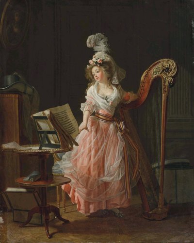 The Young Musician by Michel Garnier